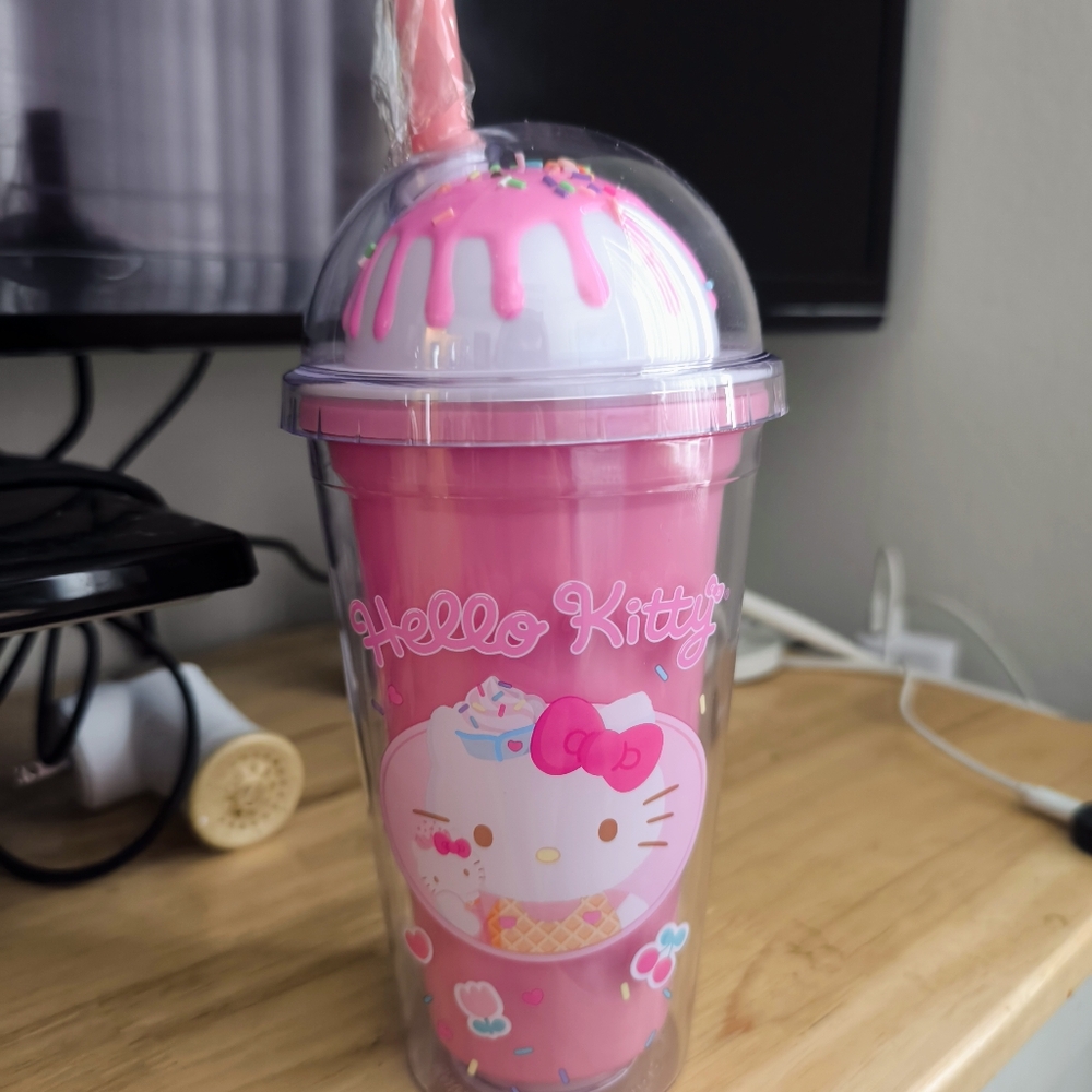 Hello Kitty Ice Cream Dome Acrylic Travel Cup16 oz.